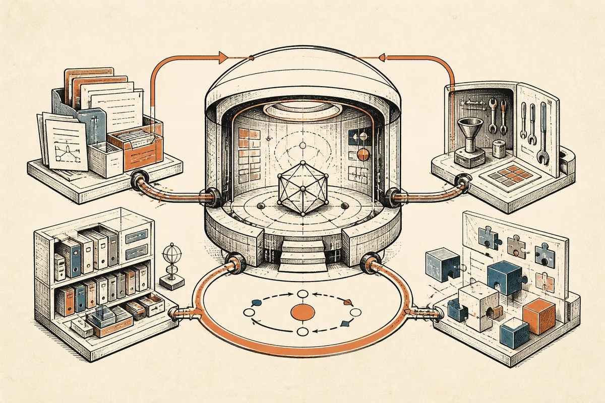 AI-generated editorial illustration for “Claude Code in 2026: the agentic loop, capabilities, and architecture”