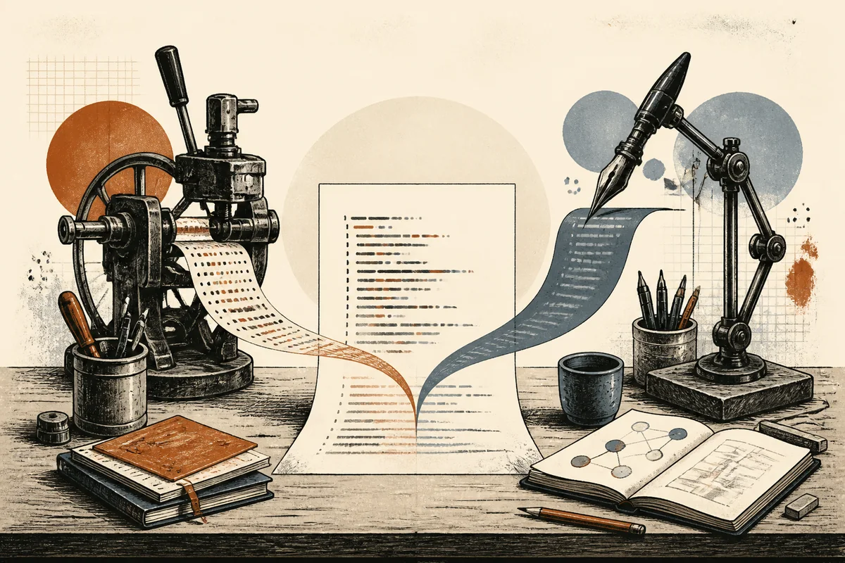 AI-generated editorial illustration for “Codex CLI vs Claude Code: what I learned running both daily”