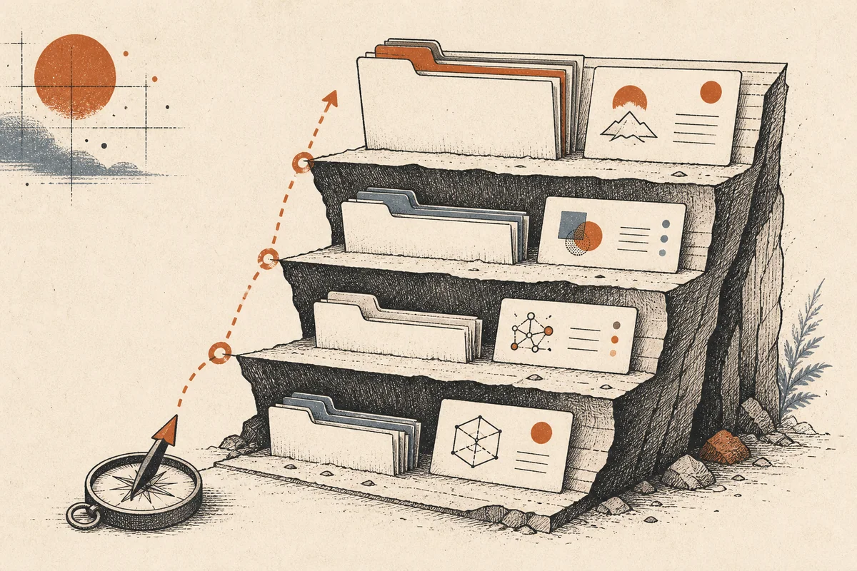 AI-generated editorial illustration for “How Codex CLI discovers skills: the .agents filesystem layout”