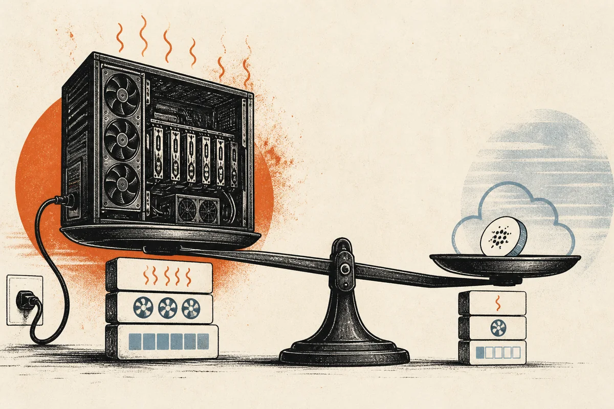 AI-generated editorial illustration for “Open-weight LLMs for coding in 2026: hardware and real costs”
