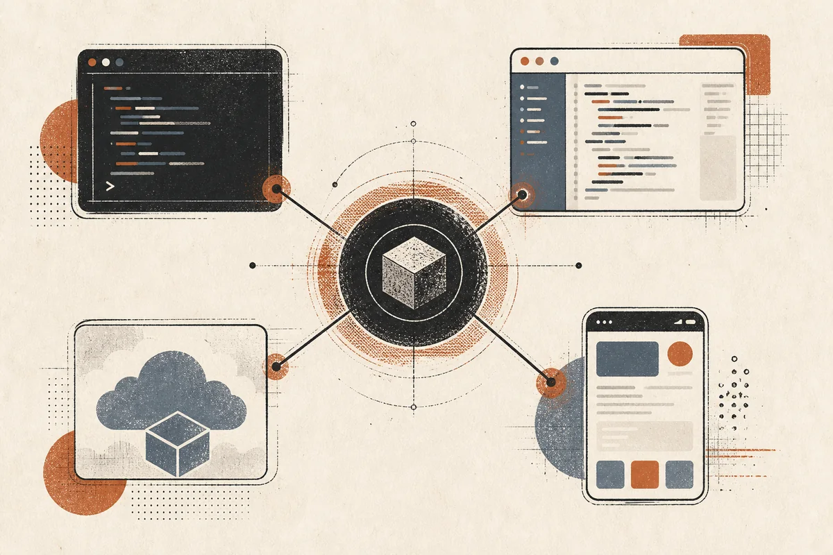 AI-generated editorial illustration for “OpenAI Codex in 2026: capabilities, surfaces, and how it works”